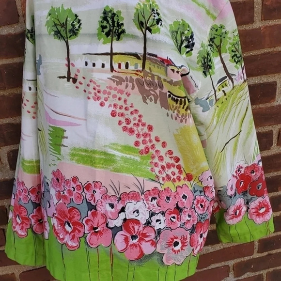 VINTAGE Plus‎ Size Floral Blazer XXL - Picture 2 of 11